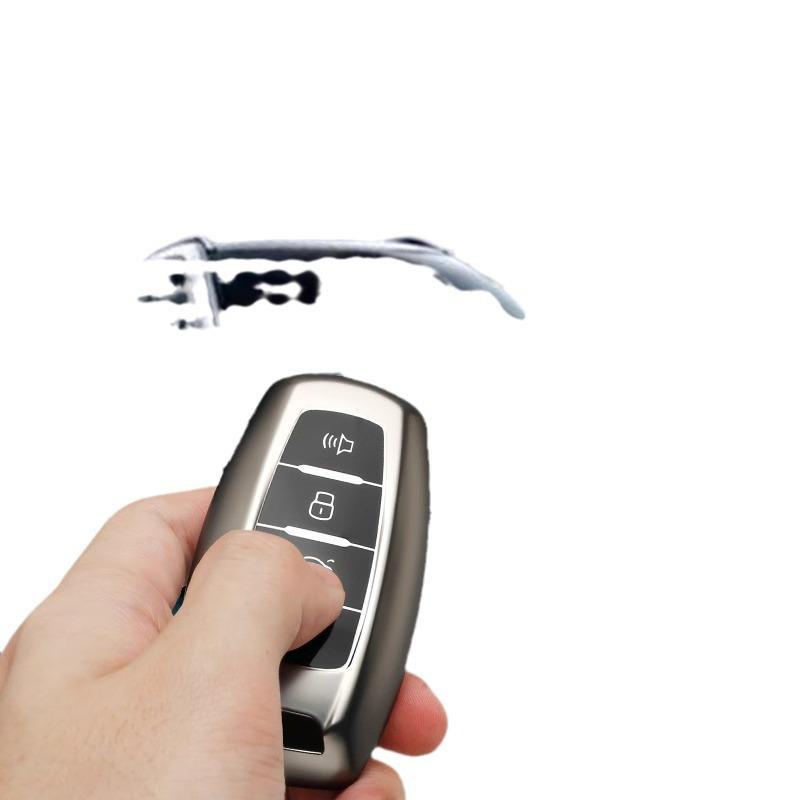 Haval H6 Key Cover for Third Gen M6 Plus, F7, H9, H2S Shell, Raptor Buckle Bag - National Tide Version.
