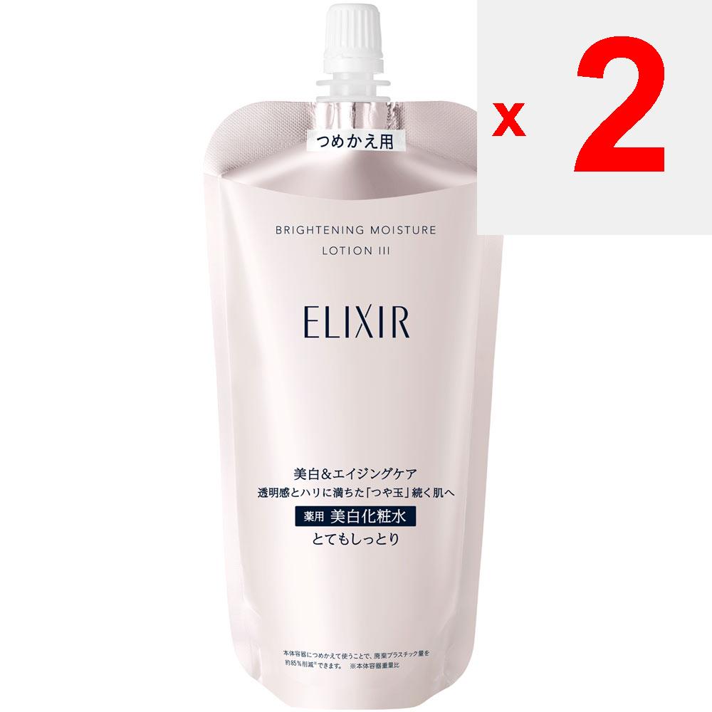 Shiseido Эликсир ЭЛИКСИР ОСВЕТЛЯЮЩИЙ ЛОСЬОН WT 3 (Пополнение) 150мл (Квази-лекарство) Новый эликсир После умывания лица нанесите обильное количество средства на