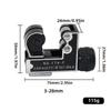 Tube Cutter 3-28mm, High Precision Pipe Cutting Tool for Copper, Aluminum, PVC & Thin Wall Steel Pipes