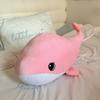 Soft Whale Pillow Plush Toy Doll Big Whale Doll Home Pillow Girl Soothing Ragdoll