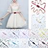 Bridal Flower Rhinestone Sash Belts Elegant Gorgeous Pretty for Wedding Party Prom Evening Dresses