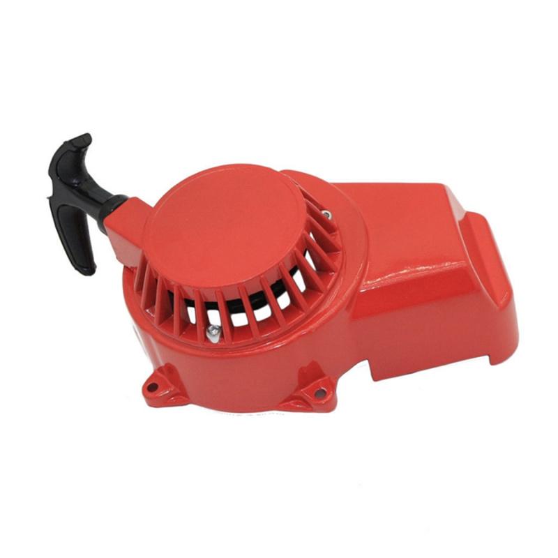 New 1x Red Metal Pull Starter 47cc 49cc For 2 Stroke Engine ATV Motorcycle Scooter