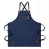 Thickened Cotton All Canvas Apron Coffee Barbershop Milk Tea Shop Home Kitchen
