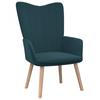 Day and Night - Day and Night Blue Velvet Relaxation Armchair