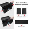 KWYP9 Hot Car Trunk Storage Bag Leather Camping Box Collapsible Auto Emblem Organizer Accessories For BMW M Performance M5 E36 E6