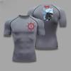 Fitness Sportswear Teenagers Tshirt GutsGriffith Graphic Tops Tight Training Clothes Boys Compression Running Basketball Clothes