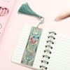 Cross Book Clip DIY Art Craft Oil Painting Style Bookmarks Index Divider Metal Bookmark