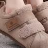 Fleece Velcro Birkenstocks Women's 2026 Winter Muffin Thick-soled Height-increasing Warm Cotton Shoes Casual Shoes