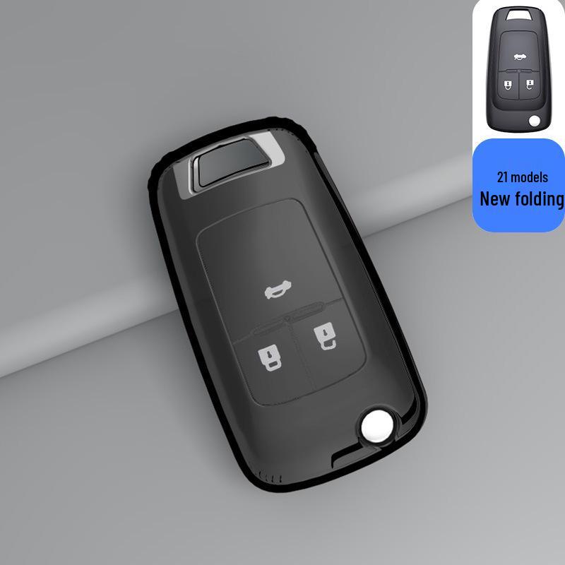 Transparent Full-Wrap Key Case for Buick Envision/Regal/Verano/Lacrosse/GL8