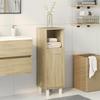 VidaXL Bathroom Cabinet Sonoma Oak 30.5x30x95 Cm, Bathroom Storage Cabinet, Bath Cabinet, Furniture 849630