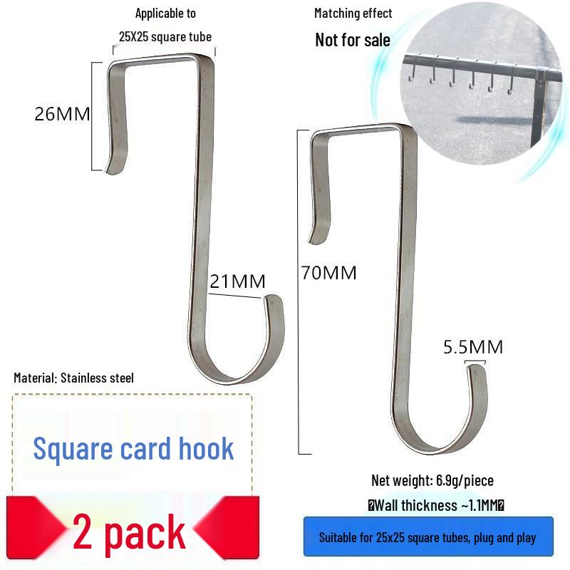 Universal Galvanized Steel Tube Connector for Square Pipes