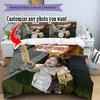 Customize Photos Customize Your Photo Bedding Set Breathable Duvet Cover with Pillowcases Home Decoration Birthday Gift