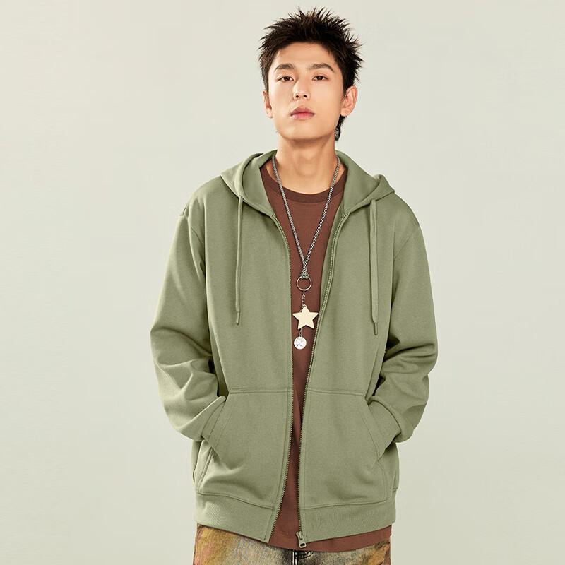 Warrior Men's Retro Full-Zip Hooded Sweatshirt