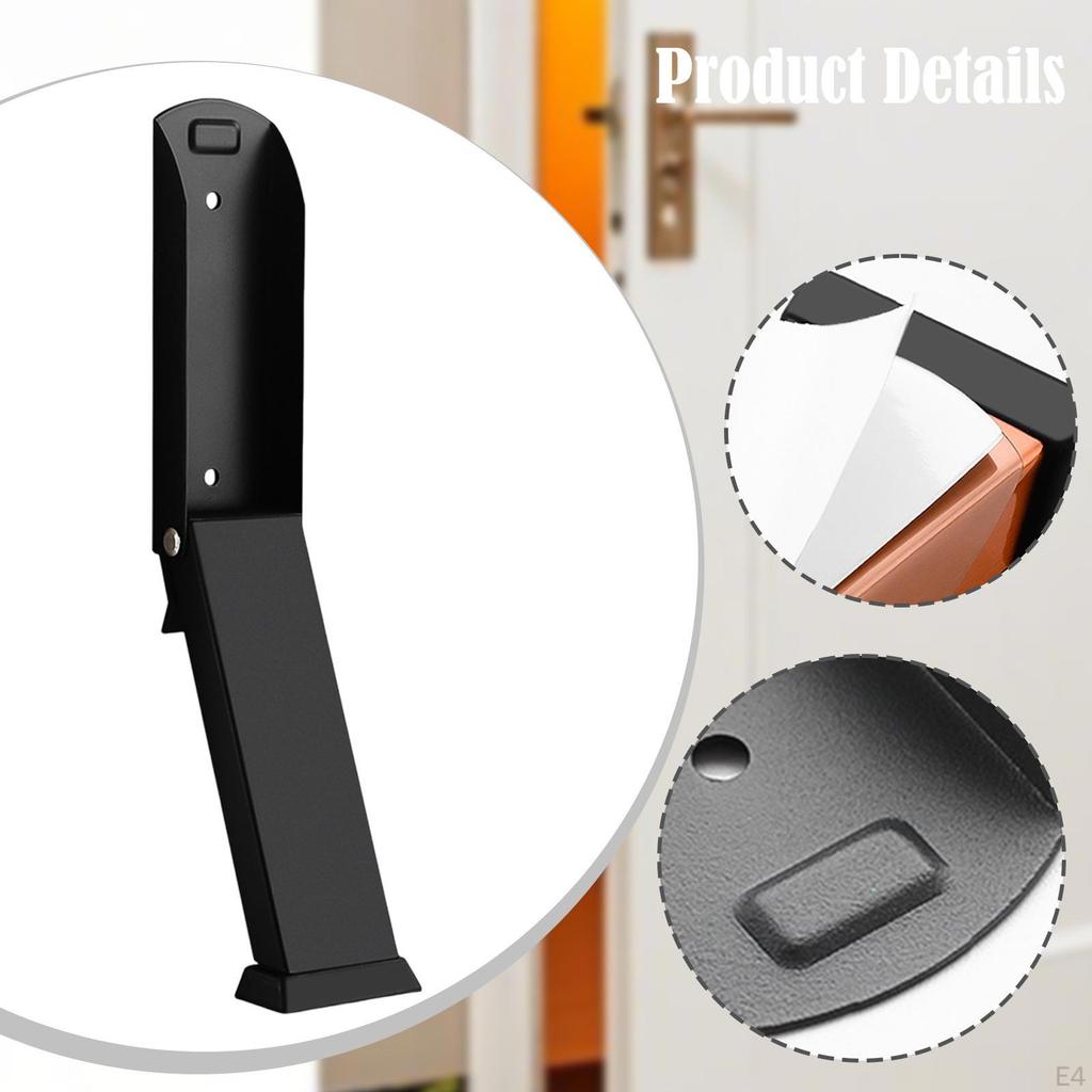 Anti-Door Stopper, Keep Open, Stainless Steel, Non-Slip Base, for Home, Indoor, Apartment, Garage
