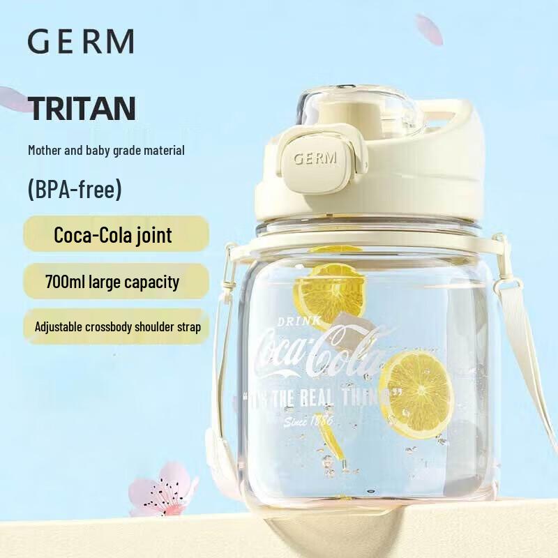 GIMI Coca-Cola Co-branded Dundun Plastic Straw Cup