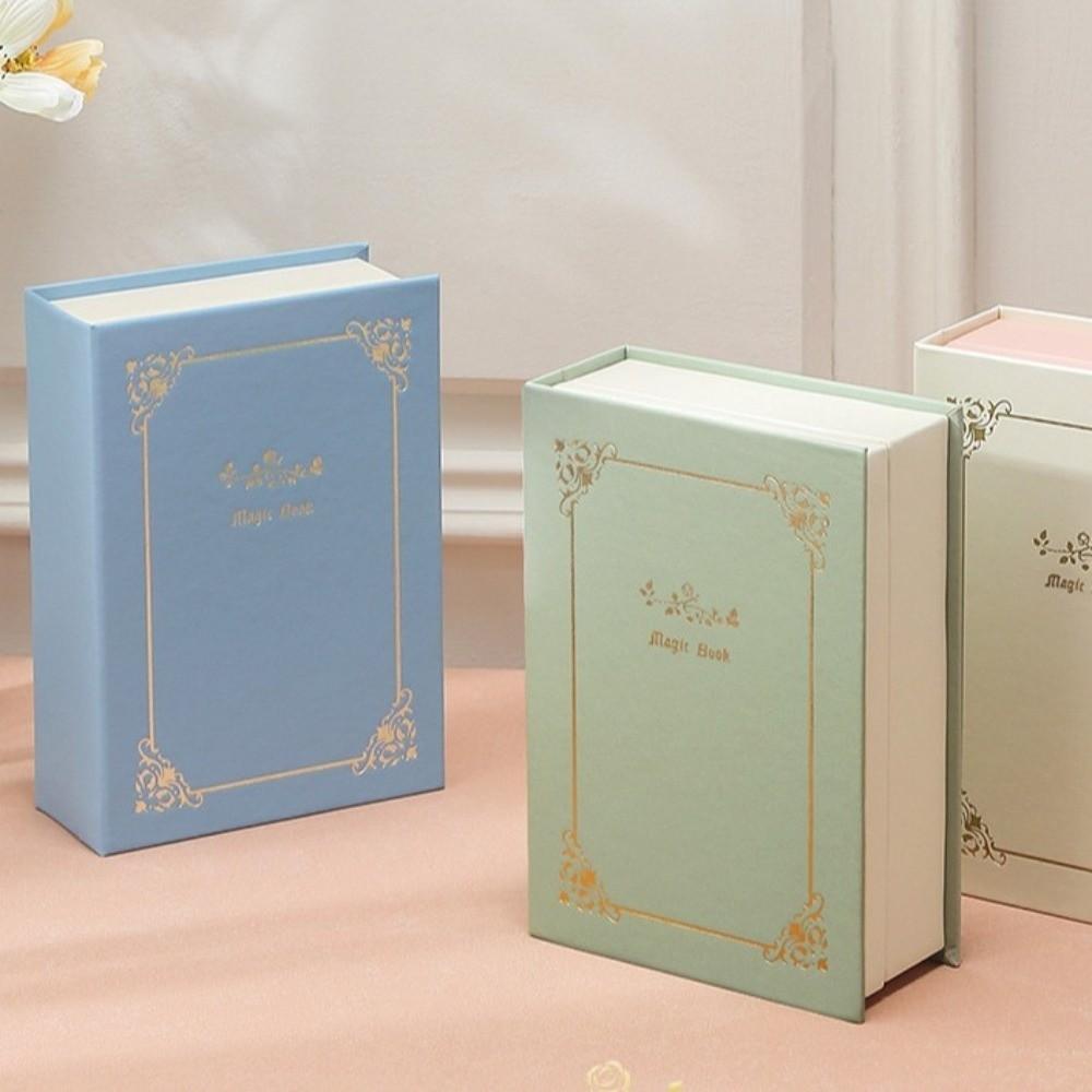 Packing Box PU Jewelry Book Storage Jewelry Collection Organizer Elegant Jewelry Display Box  Home