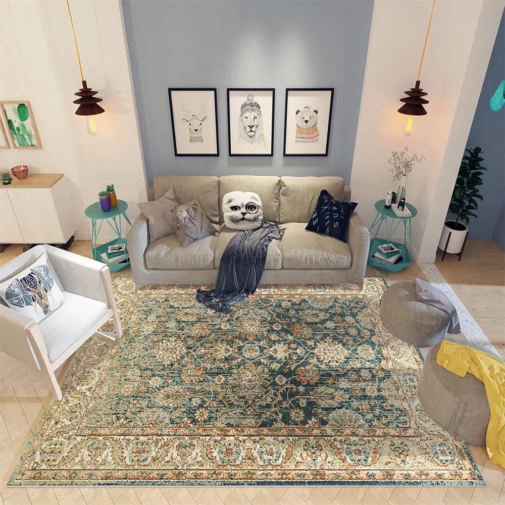 Nordic Ethnic Style Carpet Bedroom Sofa Tea Table Tatami Bohemian Home Living Room Carpet Floor Mat