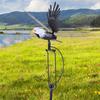M-Modern-Wind Spinners For Yard And Garden Rocking Eagle Decorations, Outdoor Metal Windmills Lawn Ornaments Wind Sculptures, Ea