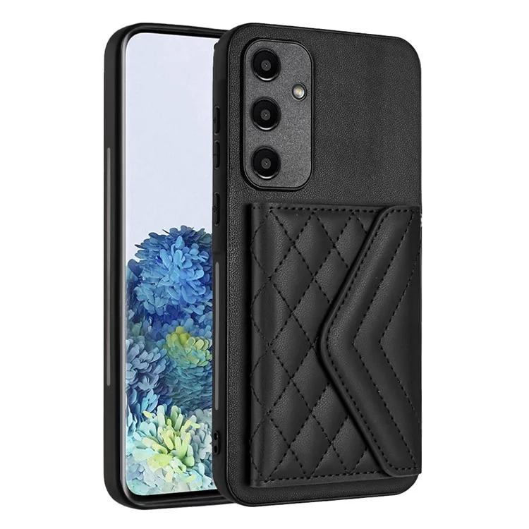 

YB кожаное покрытие серии-8 для Samsung Galaxy A35 5G слоты для карт чехол RFID блокировка подставка телефон чехол