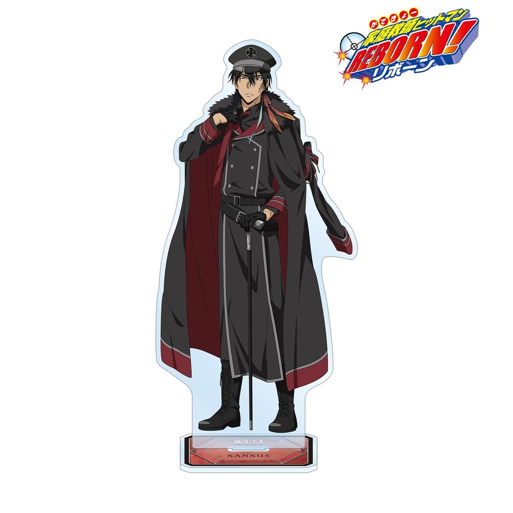 Katekyo Hitman REBORN Original Illustration of XANXUS [10 Years Later] Black Military Ver. Big Acrylic Stand