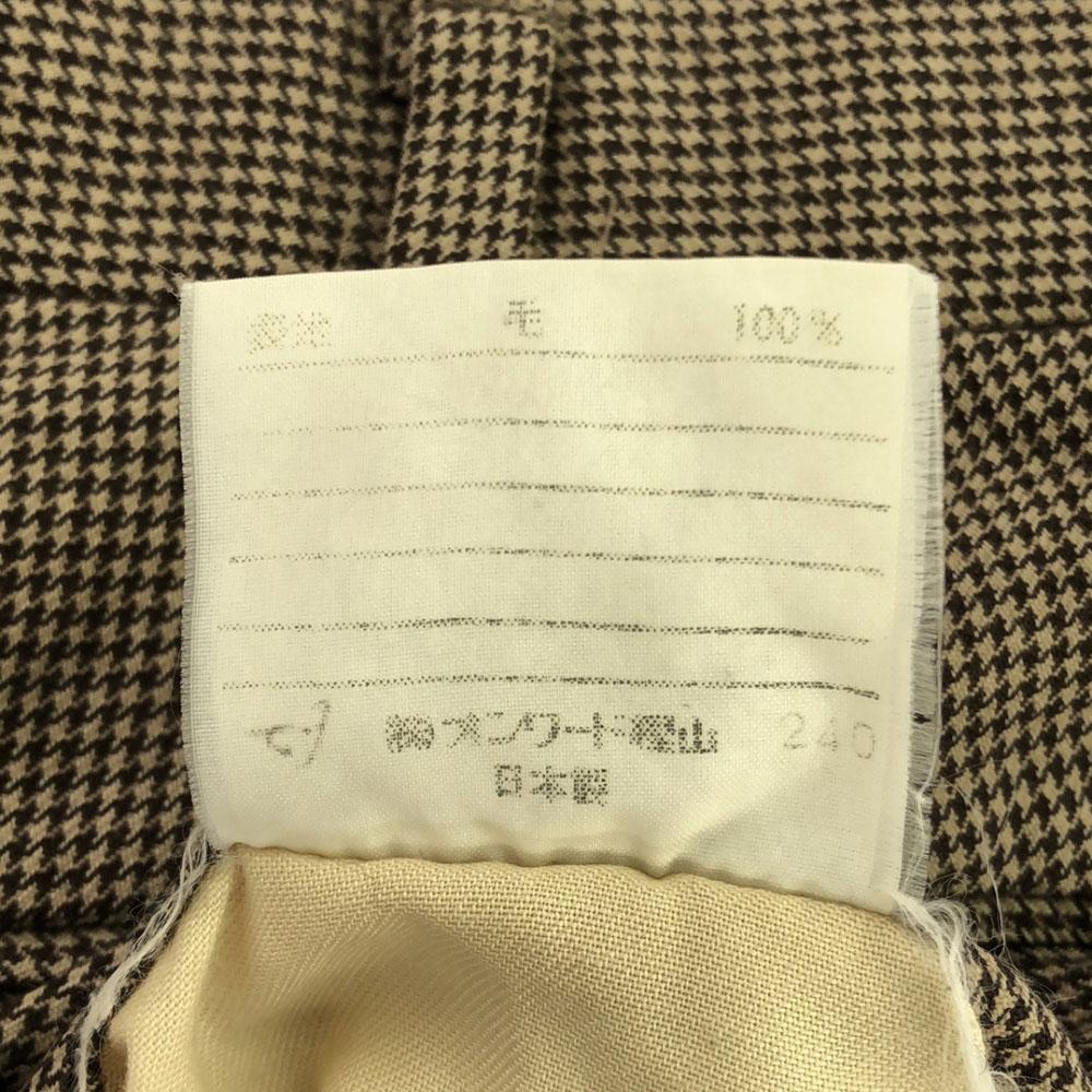 Polo by Ralph Lauren 90s Made in Japan wool Houndstooth Slacks pants Old Women Used