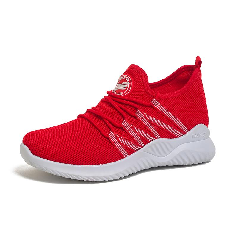 Lightweight women s running shoes, outdoor breathable sports shoes, anti-slip women s sports shoes, fashionable lace-up shoes 35
