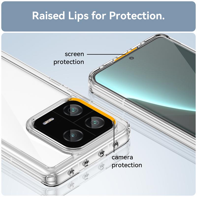 Für Xiaomi Mi 13 Pro Hülle Abdeckung Xiaomi 13 Pro Capa Stoßfest Klar Transparent Mehrfarbig Fundas Mi 12X 12 Lite 12S 12T 13 Pro