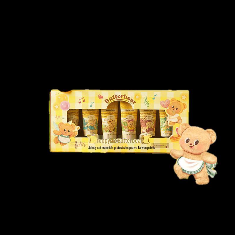 Runpei Fragrance Hand Cream Butter Bear Gift Set