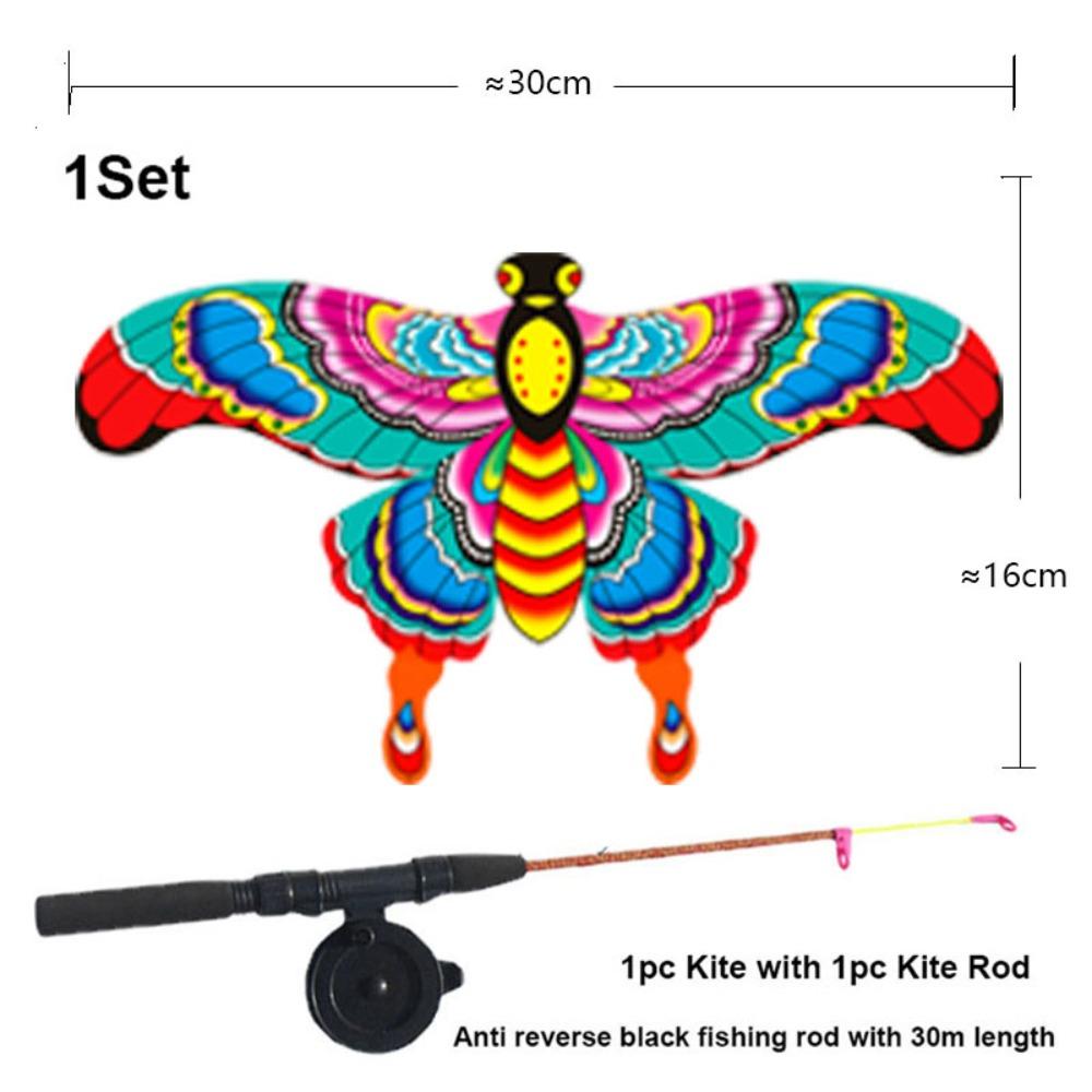 Cartoon Plastic Eagle Kite DIY Toy Flying Bird Kites Large Eagle Kites Garden Outdoor Sports
