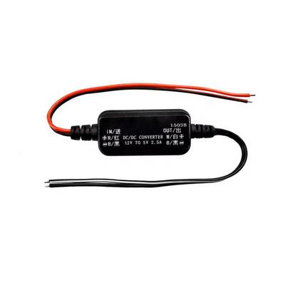 12V To 5V Converter DC Voltage Reducer Compact Design Easy Installation High Conversion Efficiency IP67 Waterproof