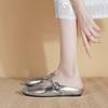 Nuove pantofole estive alla moda con punta chiusa, scarpe da donna sexy e versatili, suole morbide, scarpe non stancanti