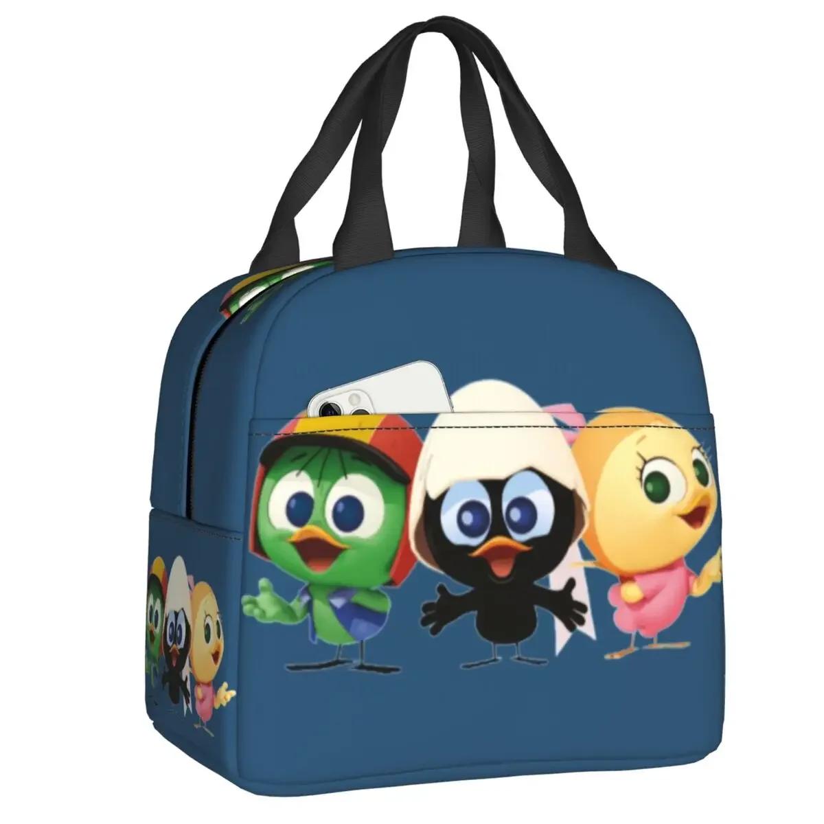 

Калимеро Ланч-бокс Многофункциональный Теплый Охладитель Термический Изолированный Ланч-пакет для Женщин Школа Работа Пикник Портативные Сумки-тоут 22x20x13CM