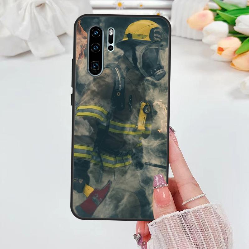 

Firefighter Fireman Heroes For Huawei Nova 9 10 SE 11 Pro 12i 11i 8i Y60 Y70 Y90 Y61 Y91 Y72 Y73 P20 P40 P30 Lite Case Huawei P20 Lite