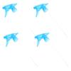 4Pcs Ergonomic Plastic Sprayer Head for Plants Watering Can Replacement Garden Sprinkler Cap Household Flower Gardening Water