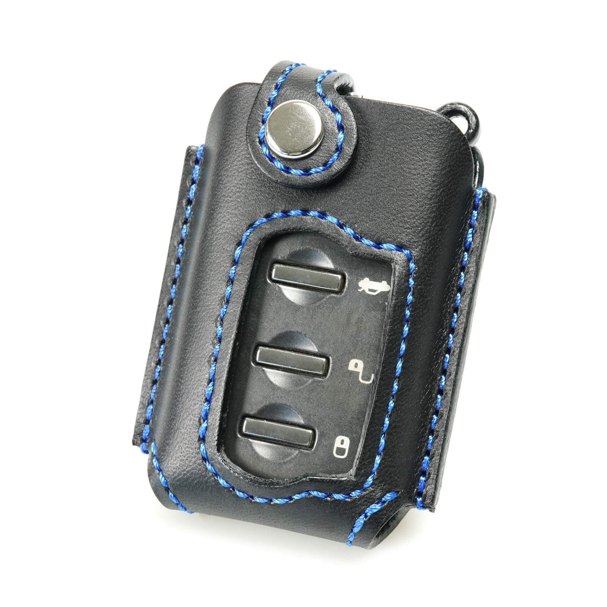 

Subaru Crossover 7 Legacy Impreza Genuine Leather Smart Key Case [Kakuchaya] (Subaru-C Black) чорний