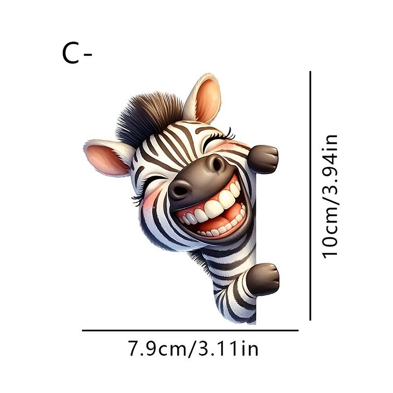 Cartoon Puppy Animal Wall Switch Sticker Self-Adhesive Bathroom Living Room Switch Decoration Adhesive Plug Sticker
