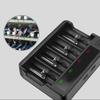 4Slots USB Fast Charging AA 3A C D Battery Charger for Ni Rechargeable Batteries Featuring Independent Slot