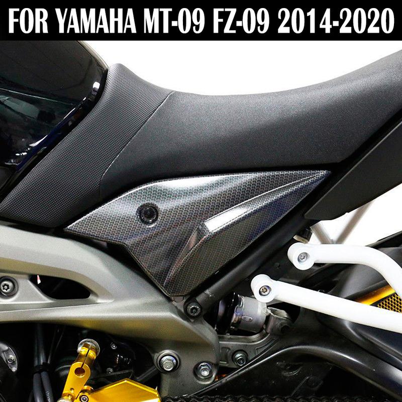 

Carbon Fiber Side Panels Cover Fairing Cowl Plate Cover For Yamaha MT-09 FZ 09 MT09 FZ09 MT 09 2014 2015 2016 2017 2018 2019 20 Carbon Fiber