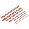 7 Pcs 3, 4, 5, 6, 8, 10, 12mm Multi-Material Drill Bits