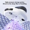 Vysavač na matrace do postele Frekvenční vibrace 55 stupňů Celsia Horký vzduch Vysoký tlak Automatické zařízení na odstraňování roztočů