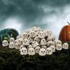 Halloween Ghostly Figurines Centerpieces Scary Resins Ghostly Statue Garden Decors Halloween Decors for Porch Lawn