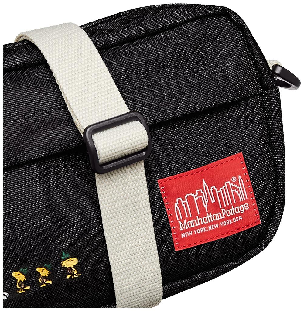 Authentic Shoulder Bag The Mulberry Shoulder Bag PEANUTS FW2022 Black XS [Manhattan Portage] [Official]