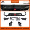 Brabus Sport Rear Lip & Tailpipe Diffuser Kit for 2017+ Mercedes E-Class W213 Sedan