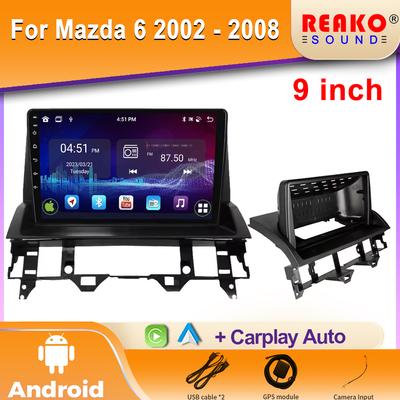 2K IPS Android Car Radio For Mazda 6 2002 - 2008 Multimedia Video Player Navigation Stereo GPS 4G Carplay Autoradio