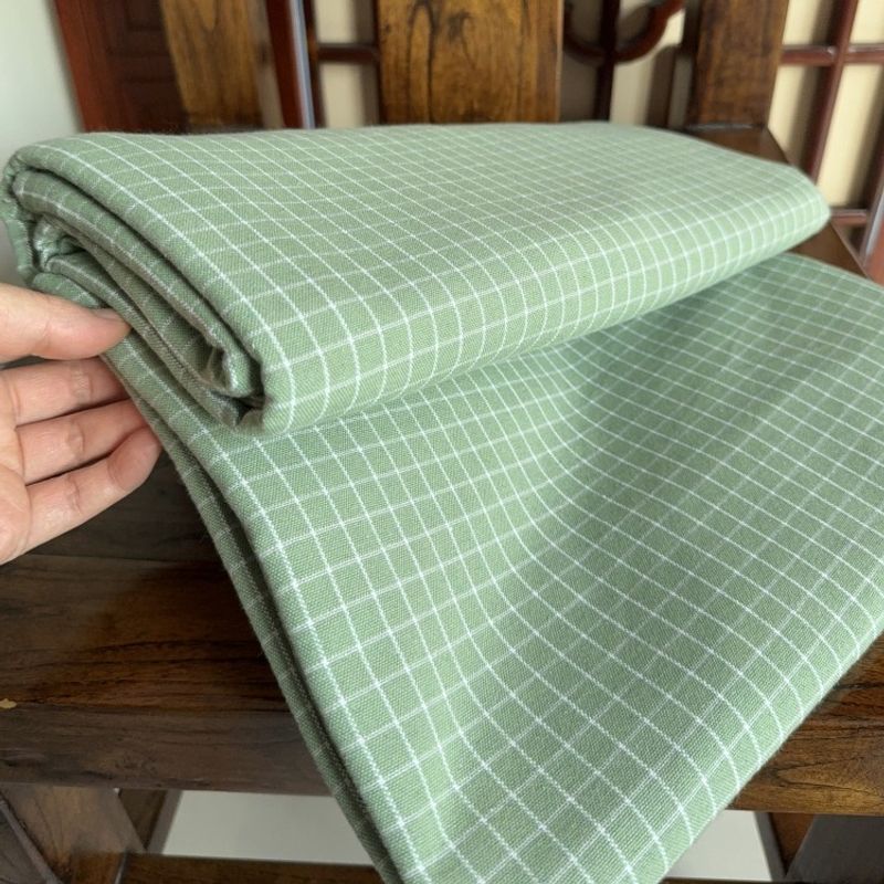 

[Хорошие товары] Чистый хлопок Утолщенная Шаньдунская грубая ткань Простыня Двуспальная Односпальная Наволочка Пододеяльник Комплект из четырех предметов 1.51.8 Кровать Bed Sheets 1.2*2.2 meters a piece Small Green