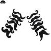 12pcs Funny Costume Mustache Pirate Party Halloween Cosplay Fake Mustach Beard Whisker Kid Adult Novelty Party Supplies