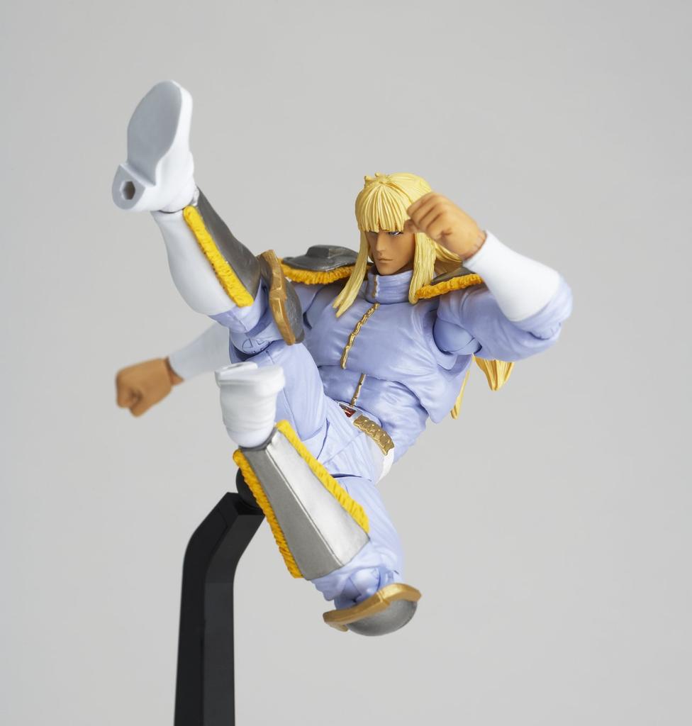 Kaiyodo Legacy of Revoltech Fist of the North Star: Shin, approximately 145mm ABS & PVC pre-painted action figure, LR-027