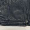 TOMORROWLAND [Collection] 2011 Navy Lamb Leather Zip-Up Blouson Jacket 40 NavyUsed