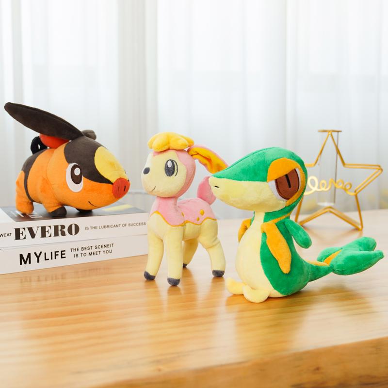 41 Style Newest Pokemon Plush Toys Victini Tepig Deerling Nivy Emolga Stuffed Kawaii Claw Machine Doll Room Decor Children Gifts