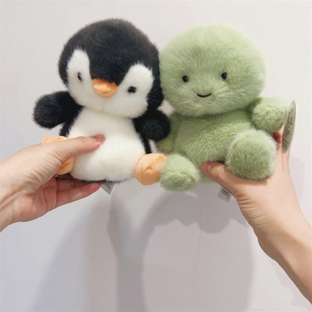 

Table Doll Animal Plush Toy Duck Rabbit Stuffed Penguin Sitting Animals Plush Christmas Gift Penguin